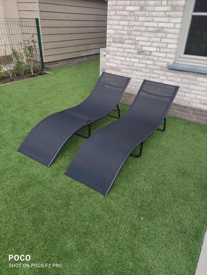 Vakantiewoning Polderhuis 10, Airco En Verwarming In Alle Kamers, Prive Parkeerplaats En Afgesloten Tuin Коксейде Екстер'єр фото