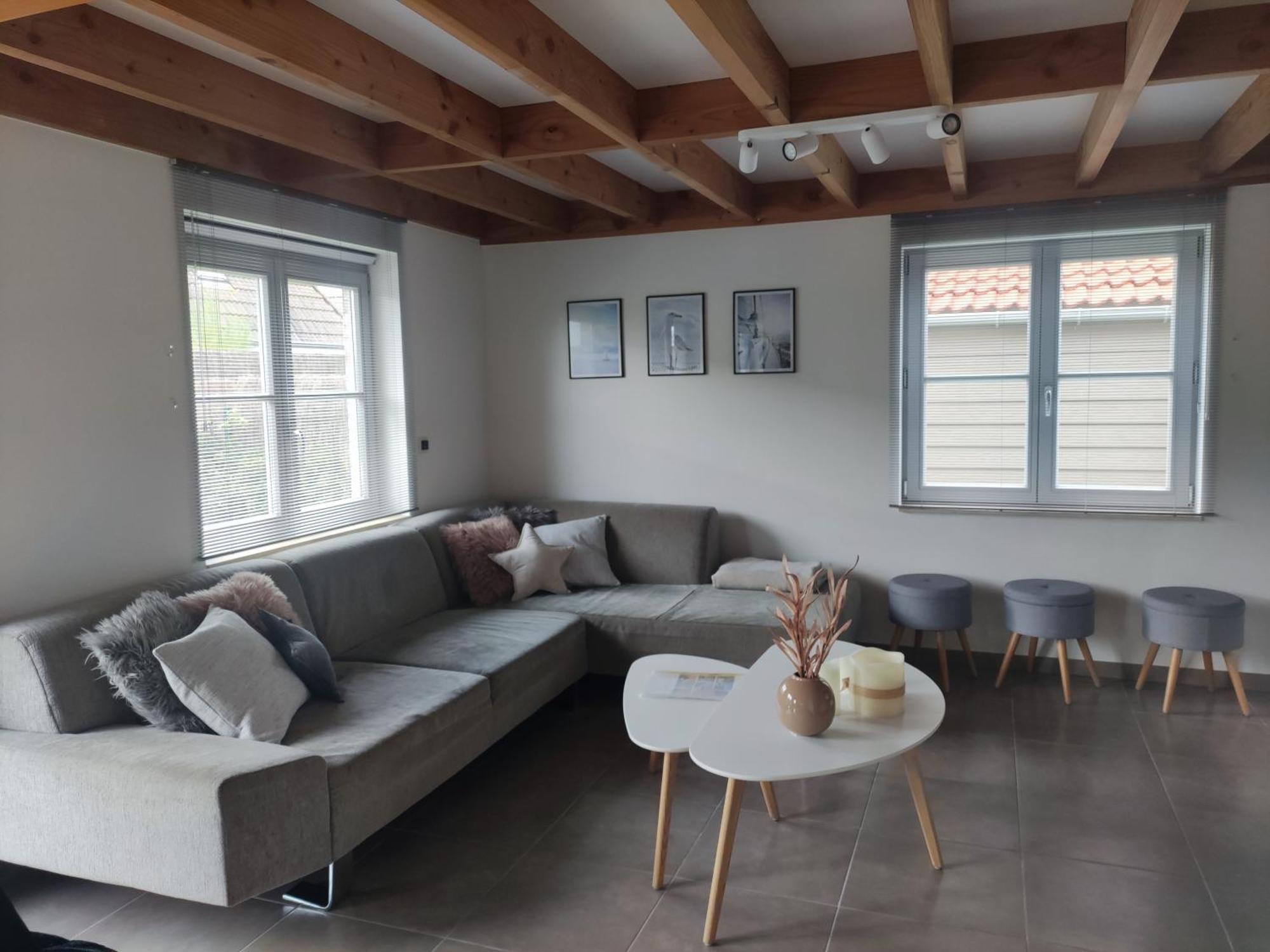 Vakantiewoning Polderhuis 10, Airco En Verwarming In Alle Kamers, Prive Parkeerplaats En Afgesloten Tuin Коксейде Екстер'єр фото