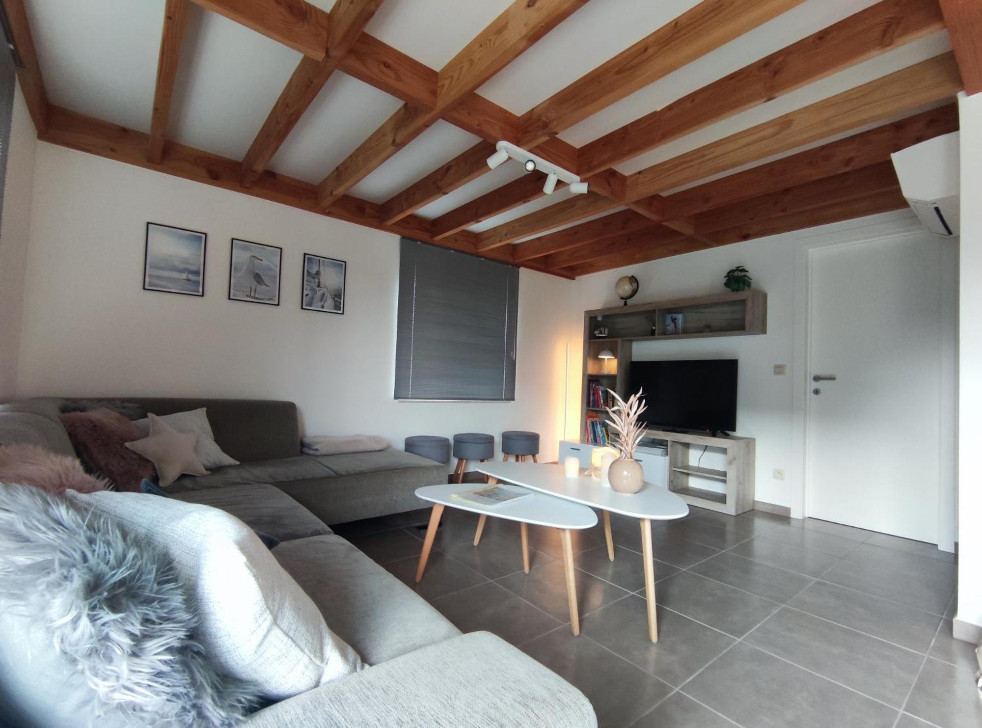 Vakantiewoning Polderhuis 10, Airco En Verwarming In Alle Kamers, Prive Parkeerplaats En Afgesloten Tuin Коксейде Екстер'єр фото
